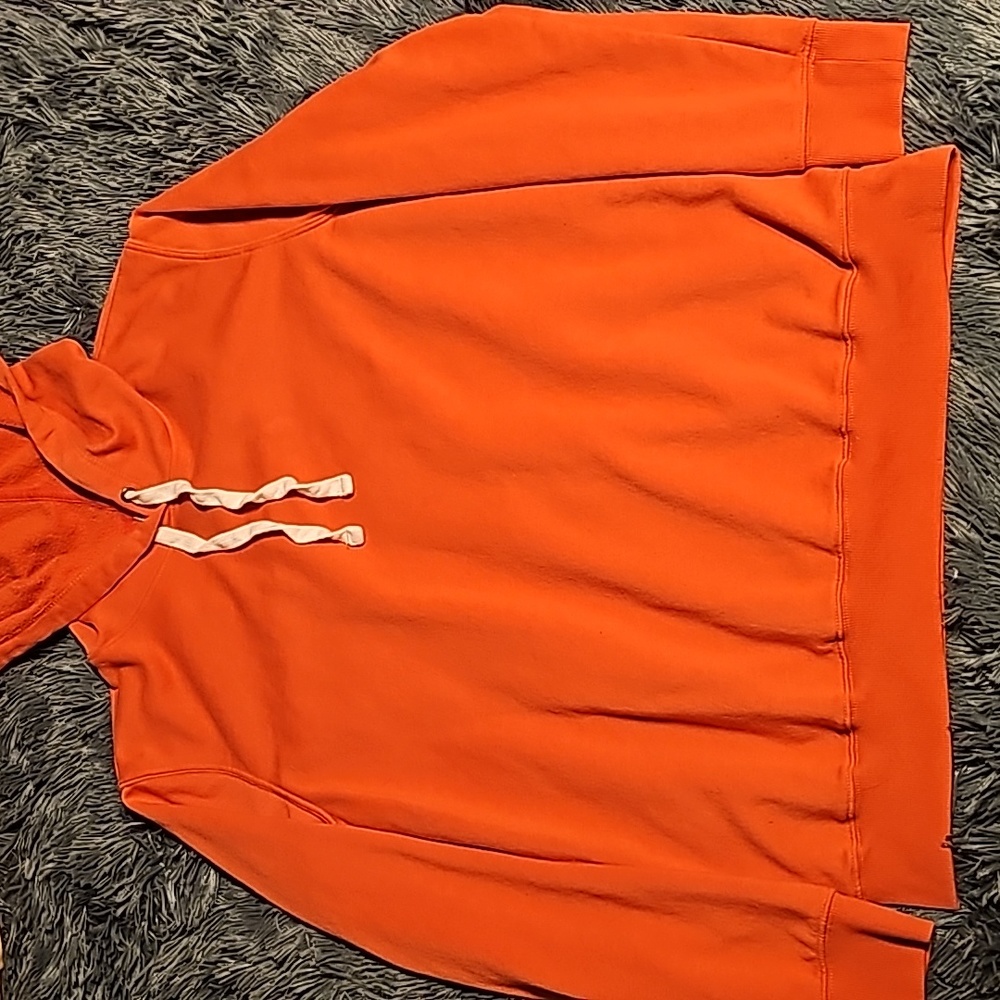 Pastel Red hoodie Large